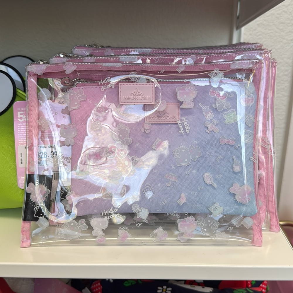 Hello Kitty Slim Pouch Set - Picture 8 of 8